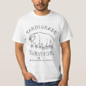 Tardigrade: Overleving van 5 extincties en tellen T-shirt (Voorkant)