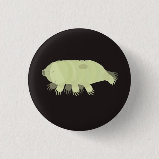 Tardigrade Pin Ronde Button 3,2 Cm (Voorkant)