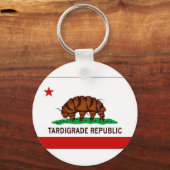 Tardigrade Republic Flag Sleutelhanger (Voorkant)