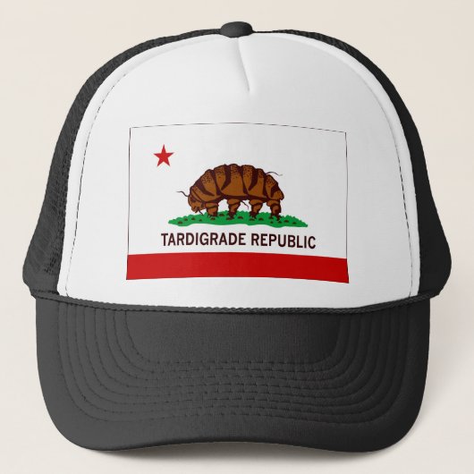 Tardigrade Republic Flag Trucker Pet (Voorkant)