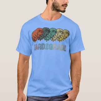 Tardigrade Retro Water Beer Science Microb T-shirt