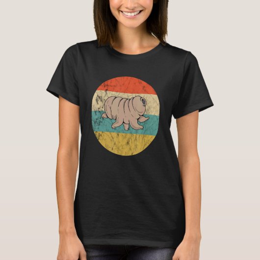 Tardigrade Retro  Water Beer Tardigrade T-shirt (Voorkant)