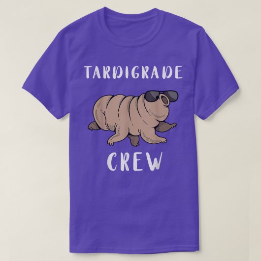 Tardigrade Science Microbiology Water Bear Team Cr T-shirt (Design voorkant)