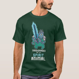 Tardigrade Spirit Animal Microbiology Science Wate T-shirt