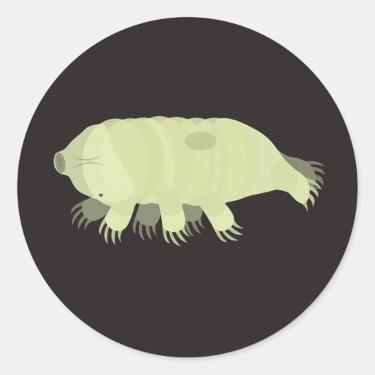 Tardigrade sticker (Voorkant)