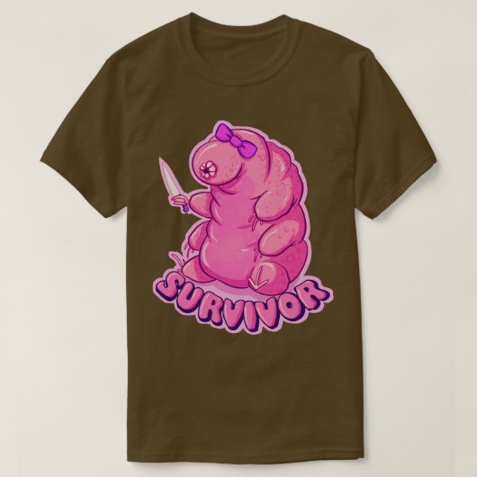 Tardigrade Survivor T-shirt (Design voorkant)