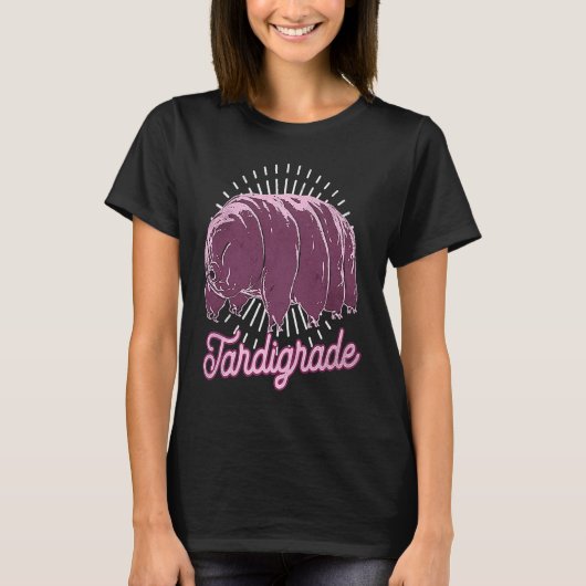 Tardigrade Water Bear Moss Piglet Micro Animal T-shirt (Voorkant)