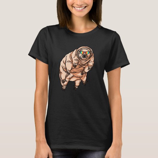 Tardigrade Water Bear Redneck Tardigrade T-shirt (Voorkant)