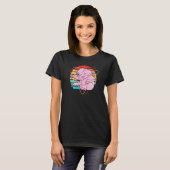Tardigrade Water Beer Mos Biggetje Micro Dier Col T-shirt (Voorkant volledig)