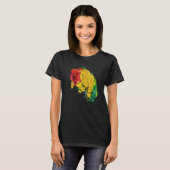 Tardigrade Water Beer Mos Biggetje Micro Dier Col T-shirt (Voorkant volledig)