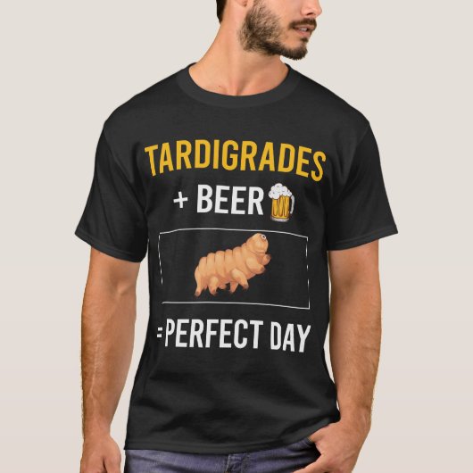 Tardigrade Water Beer Waterbeer Mosbiggetje T-shirt (Voorkant)