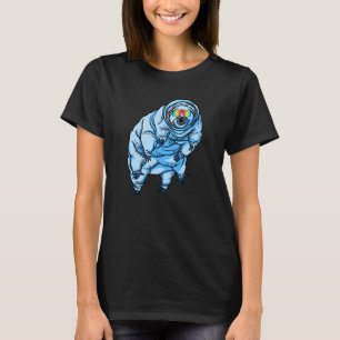 Tardigrade Waterbeer Blauwe Redneck Tardigrade T-shirt