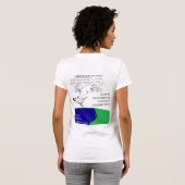 Tardigrades achteraan, Haekel vooraan T-shirt (Achterkant volledig)