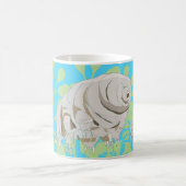 Tardigrades onder water koffiemok (Center)