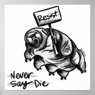 Tardigrase-resistentie Poster