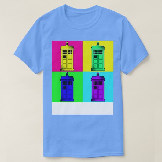 Tardis Art T-shirt (Design voorkant)