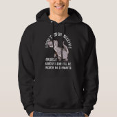 Tardy A Flake Rex Sarcasm Sarcastic Saying Men Wom Hoodie (Voorkant)