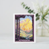 Tarentaise Valley Frankrijk Alps Travel Briefkaart (Staand voorkant)