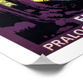  Tarentaise Valley Frankrijk Alps Travel Poster (Hoek)