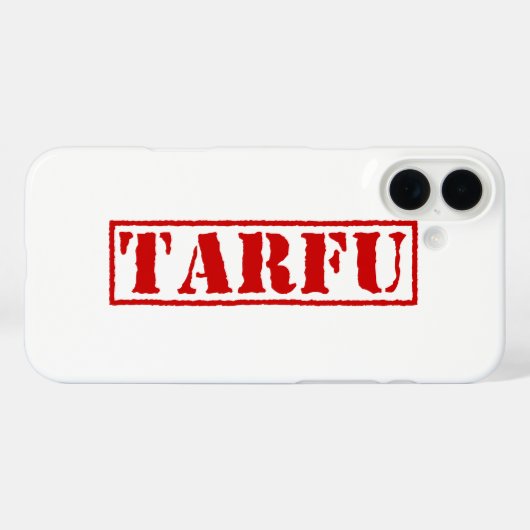 TARFU Case-Mate iPhone CASE (Achterkant (horizontaal))