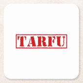 TARFU KARTONNEN ONDERZETTERS (Voorkant)