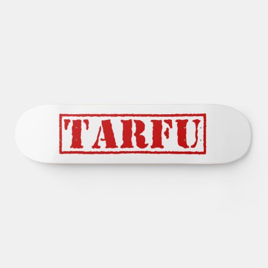 TARFU PERSOONLIJK SKATEBOARD (Horizontaal)