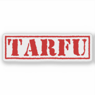TARFU STICKER