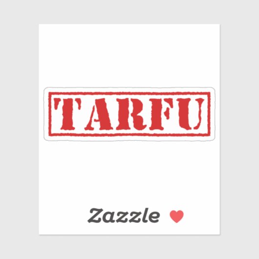 TARFU STICKER (Vel)