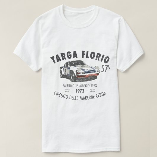Targa Florio 1973 Premium T-shirt (Design voorkant)