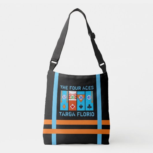 TARGA FLORIO RACE CROSSBODY TAS (Voorkant)
