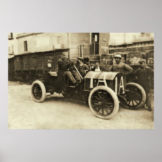 Targa-Florio Race in Italië Poster (Voorkant)