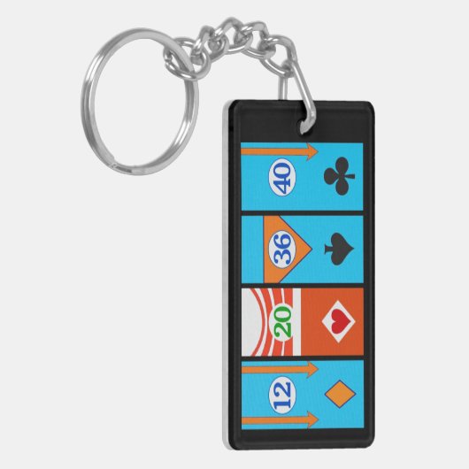 TARGA FLORIO RACE SLEUTELHANGER (Voorkant Links)