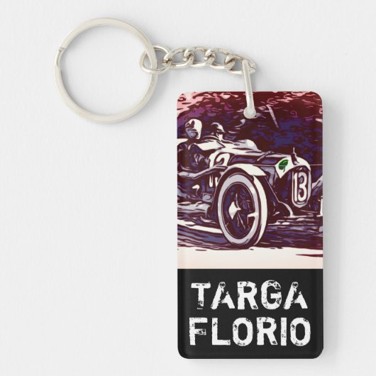 TARGA FLORIO RACE SLEUTELHANGER (Voorkant)