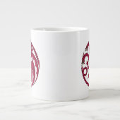 Targaryen Sigil - Brand en bloed Grote Koffiekop (Voorkant)