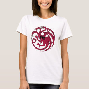 Targaryen Sigil - Brand en bloed T-shirt