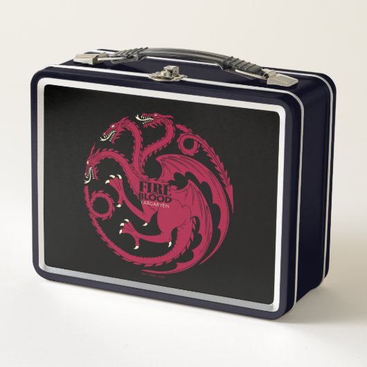 Targaryen Sigil - Fire & Blood (Voorkant)
