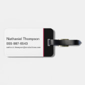 Targaryen Sigil - Fire & Blood Bagagelabel (Achterkant horizontaal)