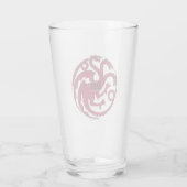 Targaryen Sigil - Fire & Blood Glas (Achterkant)