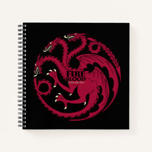 Targaryen Sigil - Fire & Blood Notitieboek