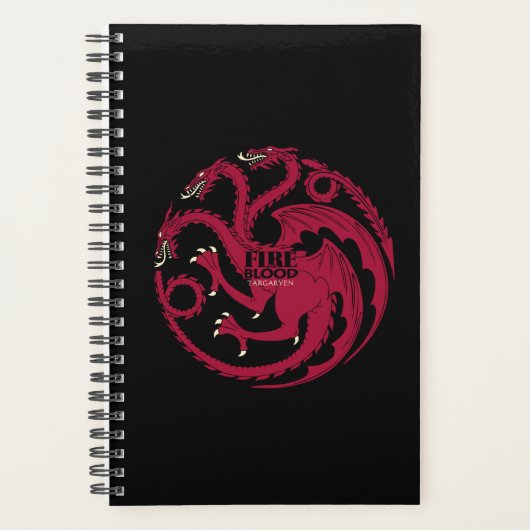 Targaryen Sigil - Fire & Blood Planner (Voorkant)