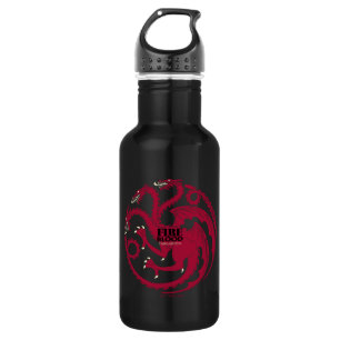 Targaryen Sigil - Fire & Blood Waterfles
