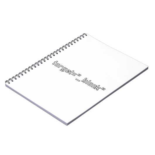 target="_blank" Programmer Notitieboek (Linkerzijde)