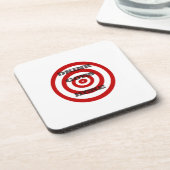 Target Bullseye Bier Onderzetter (Linkerzijde)