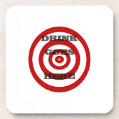Target Bullseye Bier Onderzetter (Voorkant)