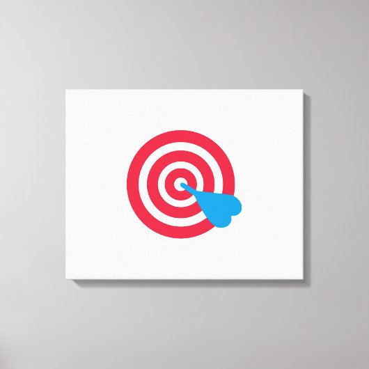 Target Canvas Afdruk (Voorkant)