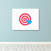 Target Canvas Afdruk (Insitu (Houten vloer))