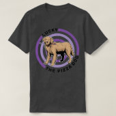 Target Lucky the Pizza Dog  T-shirt (Design voorkant)