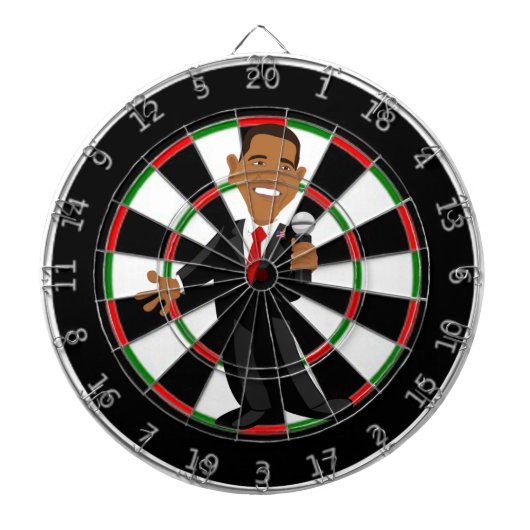 Target Obama Dartbord (Voorkant)