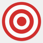 TARGET RONDE STICKER (Voorkant)