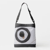 Target scheurt crossbody tas aan flarden (Achterkant)